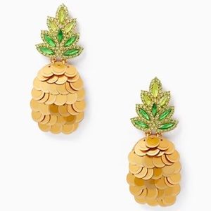 NWT Kate Spade ♠️ pineapple stud earrings